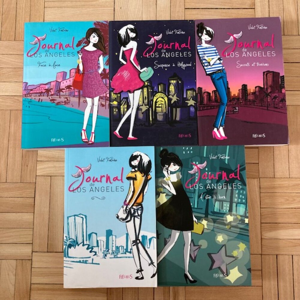 Livres Romans Journal de Los Angeles Face, Star Is Born, Secrets Violet Fontaine